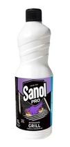 Limpa Grelha Fornos Coifas 1lt Sanol Detergente Desengordura