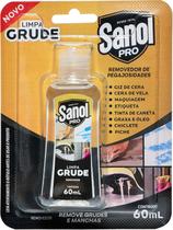 Limpa Grude Sanol Pro 60ml Remove Chiclete Graxa Giz De Cera Limpa Grude Sanol Pro 60ml Remove Chiclete Graxa Giz De Cera