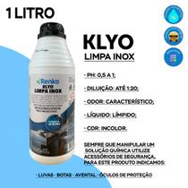 Limpa Inox 1L Rende até 20 Litros - Renko 1 Litro Limpa Inox 1L Rende até 20 Litros - Renko 1 Litro