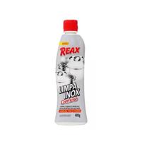 Limpa Inox Cremoso 400g Reax Remove Mancha Panelas Pias