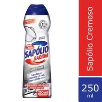 Limpa Inox Não Risca Dá Brilho Sapólio Radium Bombril 250ml