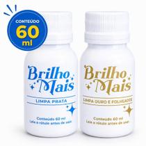 Limpa Joias Prata e Ouro Brilho Mais 60 ml