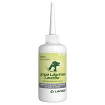 Limpa Lágrimas Acida Cães e Gatos 100ml Lavizoo