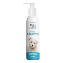 Limpa Lágrimas Limpador De Olhos Cães Gato Pet Clean 100 Ml
