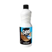 Limpa Laminado Vinílico Concentrado Limpeza Sanol Pro 1L