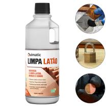 Limpa Latão Ecológico Desoxida e Limpa Latão, Cobre e Bronze Quimatic Tapmatic 500ml