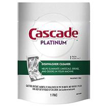 Limpa Lava-Louças Cascade Platinum 1 Pacote com Aroma Fresco
