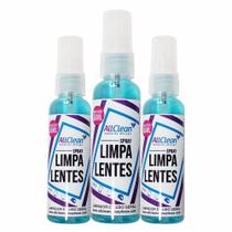 Limpa Lentes All Clean 60ml (3 Unidades) - All Clean Produtos Ópticos