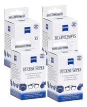 Limpa Lentes Zeiss Lens Wipes 120 Lenços Umedecidos - 04 Caixas