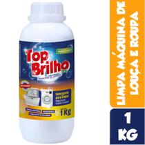 Limpa Máquina De Lavar Roupas E Louças 2 Em 1 Top Brilho - Rende até 100 Lavagens Limpa Máquina De Lavar Roupas E Louças 2 Em 1 Top Brilho - Rende até 100 Lavagens