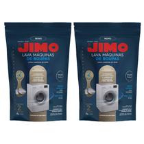 Limpa Máquina de Lavar Roupas Jimo Kit 2 2x20g Higienizante Limpa Máquina de Lavar Roupas Jimo Kit 2 2x20g Higienizante