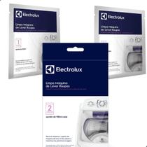Limpa Máquina De Lavar Roupas Original Electrolux 2 Unidades 80000723 Limpa Máquina De Lavar Roupas Original Electrolux 2 Unidades 80000723