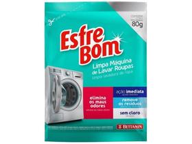 Limpa Máquina de Lavar Roupas Sache 80g Esfrebom Bettanin Limpa Máquina de Lavar Roupas Sache 80g Esfrebom Bettanin