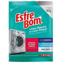Limpa Máquina Lavar Roupa 80 Gr Esfrebom Elimina Maus Odores - Bettanin
