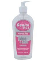 Limpa Ouvidos pet Genial Pet Limpeza Ouvido 500ml Cão e Gato