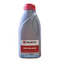 Limpa Para Brisa Limpa Vidros 500ml Wurth Remove Manchas Veículos Pesados Ônibus Caminhão