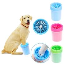 Limpa Patas Cachorro Gato Animais Pets Copo Limpador Banho Pata Pet Cachorros Cão Silicone