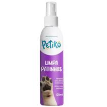 Limpa Patinhas Cães Gatos Limpador de Patas 120ML Petiko Limpa Patinhas Cães Gatos Limpador de Patas 120ML Petiko