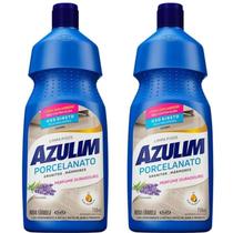 Limpa Porcelanato 750ml 2 unidades Azulim Limpa Porcelanato 750ml 2 unidades Azulim