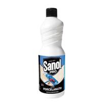 Limpa Porcelanato Concentrado Limpador Pisos Sanol Pro 1L