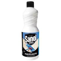 Limpa Porcelanato Sanol Pro - Detergente Concentrado para Superfícies de Porcelanato
