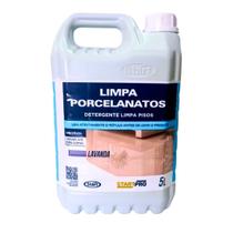 Limpa Porcelanato StartPro 5L Lavanda Brilho, Economia (Rende Até 625L) e Perfume Duradouro