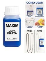 Limpa Prata 925 Maxim 250Ml Azul Grande Liquido Limpeza