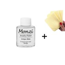 Limpa Prata monzi original frasco 35ml +01 flanela polidora// e outros kits (escolha)