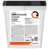 Limpa Solda Inox Não Mancha Gel 3,4 Kilos - LS2 - TAPMATIC Limpa Solda Inox Não Mancha Gel 3,4 Kilos - LS2 - TAPMATIC