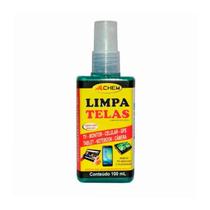 Limpa Tela 100ml - Removedor de Gorduras e Manchas para Telas e Monitores de Computadores