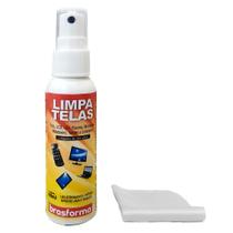 Limpa Tela Brasforma Spray Kit 60ml para TV, Monitor, Notebook, Tablet e Celular - Código 419184