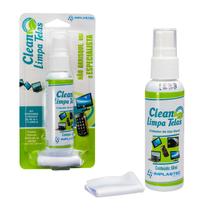 Limpa Tela Clean 60ml Com Flanela Antirrisco Implastec