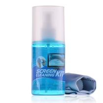 Limpa Tela De Notebook Led Lcd Com Flanela 200ml De Liquido