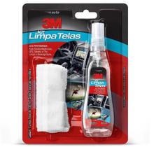 Limpa tela lcd 3m 100ml c/ flanelas