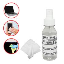 Limpa Tela + Pano Microfibra 100% Poliester - T&F Cleaner