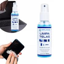 Limpa Telas Clean Spray 120ml Anti-risco Implastec ( Tv Celular Oculos Relogio )