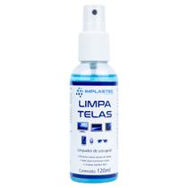 Limpa Telas Led Plasma Lcd iPod iPad Tvs Monitores Celulares 120ml - Implastec