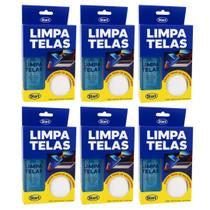 Limpa Telas Mais Flanela Celular Televisão Computador e Telas em Geral 6 Unidades
