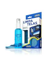 Limpa Telas Start 120ml+Pano Microfibra- limpa tela celular/PC/tablet/TV/tira mancha digital gordura