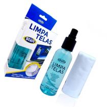 Limpa Telas Start 120Ml + Pano Microfibra Produto Eficiente Transparente