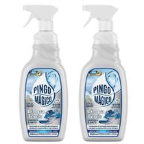 Limpa Tênis Pingo Mágico Remove Manchas Sem Esforço! - Kit 2 Limpa Tênis Pingo Mágico Remove Manchas Sem Esforço! - Kit 2