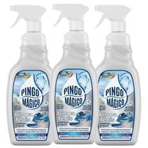 Limpa Tênis Pingo Mágico Remove Manchas Sem Esforço! - Kit 3 Limpa Tênis Pingo Mágico Remove Manchas Sem Esforço! - Kit 3