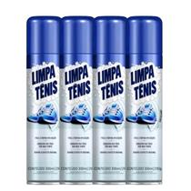 Limpa Tênis Premium Petroplus Lavagem A Seco Kit 4 Unidades