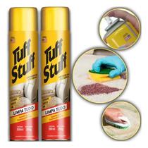 Limpa Tudo Bancos Sofás Painéis Tapetes Tuff Stuff 2 Latas