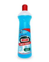 Limpa Vidro 500ml (AYLAG) Brilho Sem Manchas p/ Espelhos, Box e Superfícies de Vidro