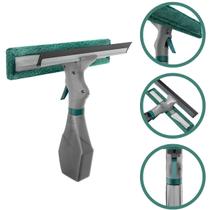 Limpa Vidro Spray Com Rodinho Emborrachado 230ml Flash Limp
