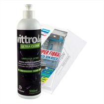 Limpa Vidro Ultra Clean Limpeza Profunda 500ml + Super Fibra - Bellinzoni