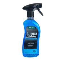 Limpa vidros 0,5l spray vitrine espelhos remove manchas desengordura
