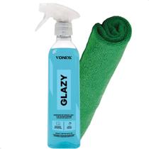 Limpa Vidros 4 Em 1 Redutor Atrito Risco Glazy 500ml Vonixx Limpa Vidros 4 Em 1 Redutor Atrito Risco Glazy 500ml Vonixx