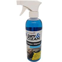 Limpa Vidros 500ml Com Gatilho Spray Fácil Aplicação - Pronto Uso - Dry And Clean